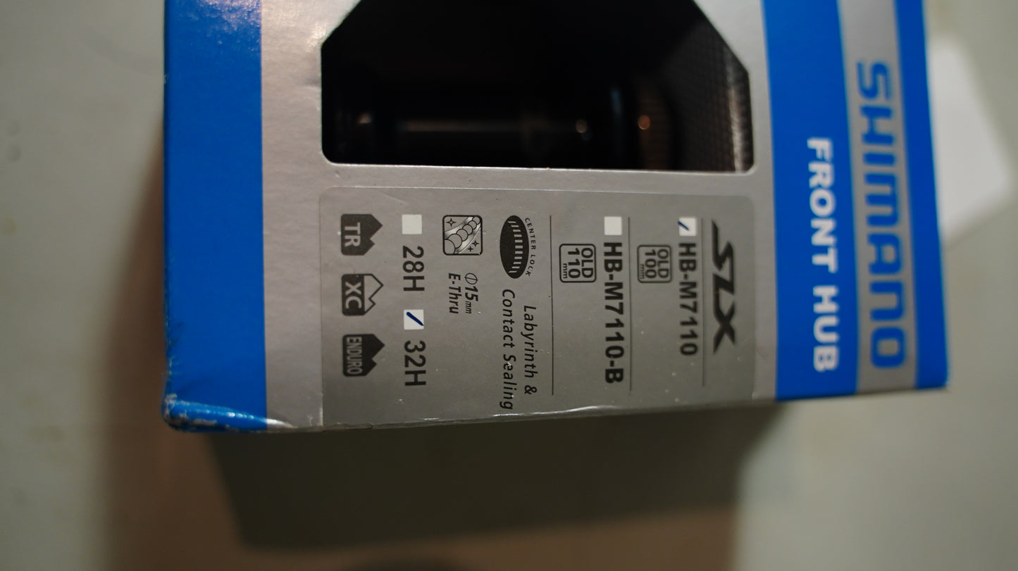 Shimano SLX Nabe VR 110x15mm