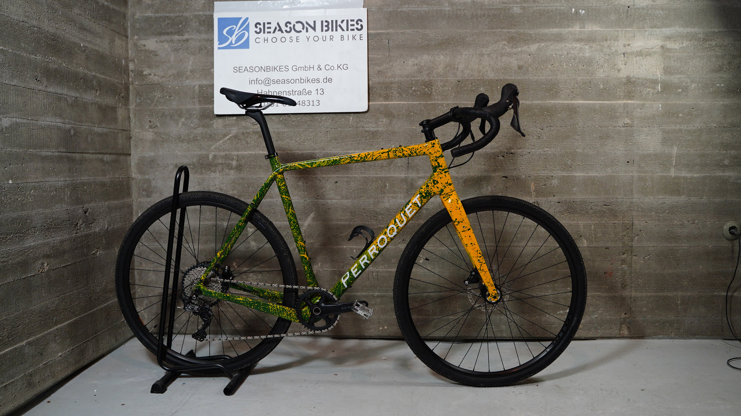 Lackierung Hardtail Zweifarbig (Spritzmuster) in Wunschfarbe