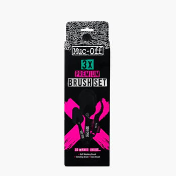 Muc-Off 3x Premium-Bürstenset